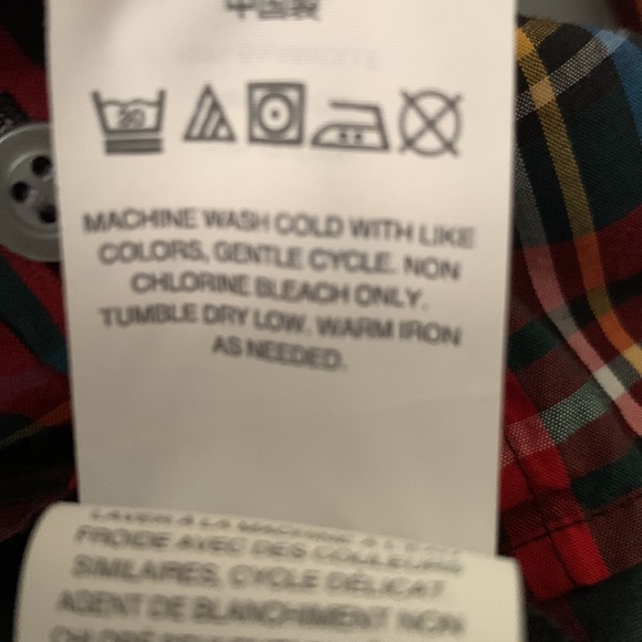 J.Crew Tartan Plaid Button Down Top - Picture 4 of 5